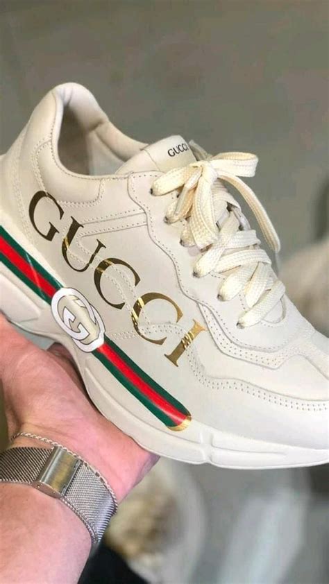 gucci sneakers rappers|Gucci classic sneakers.